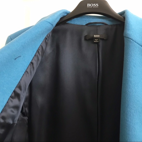 Rare edition!!Hugo Boss Wool/Cashmere Blend Coat. - Picture 7 of 8
